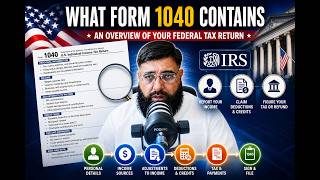 🚀 IRS Form 1040 Explained: How Your Income Becomes Your Tax Bill