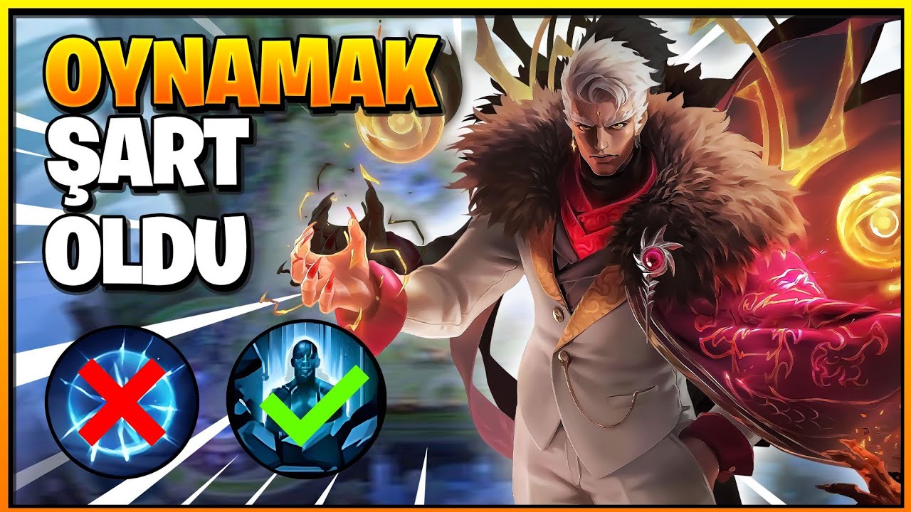 YU ZHONG OYNUYORUM AMA ADAM GİBİ OYNUYORUM - Mobile Legends