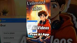 👉 Free AI video app mil gaya 😱 Unlimited videos! #shots #growth #aivideogenerator