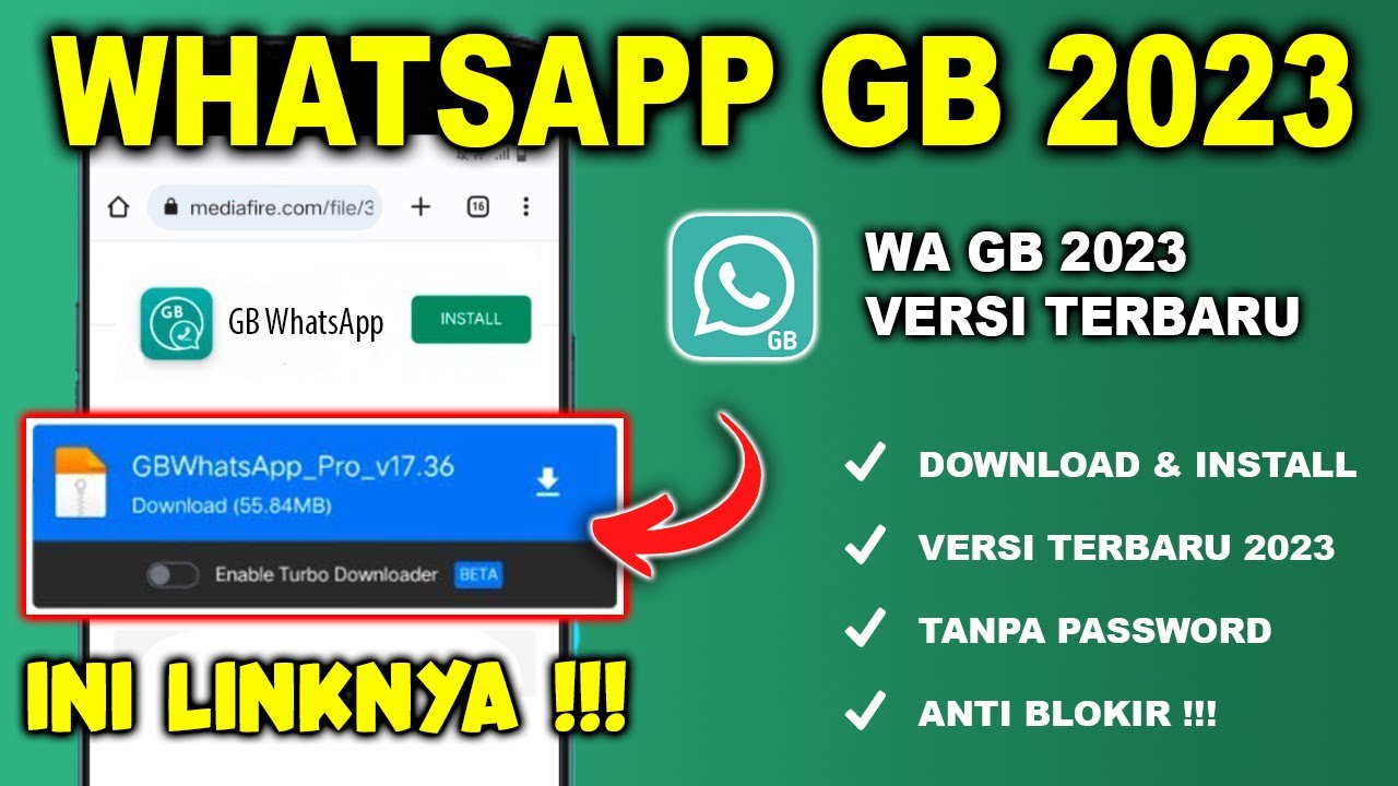 Cara Download WA GB 2023 Anti Blokir !!! WHATSAPP GB TERBARU 2023