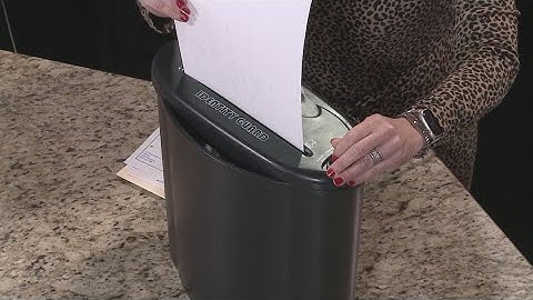 Shred your old documents for free