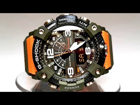Casio G-SHOCK GG-B100-1A9 Mudmaster Module 5594 Carbon core guard