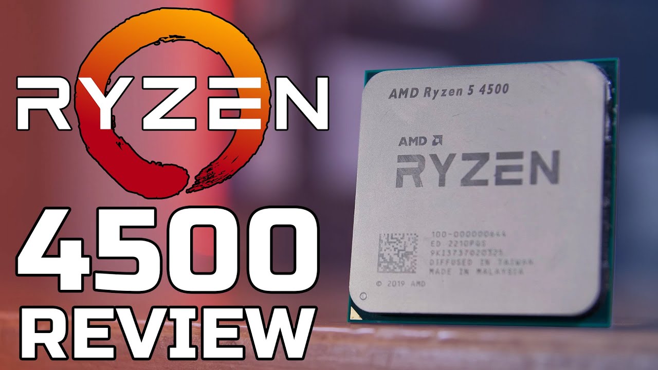 Ryzen 5 4500 Review - AMD Dumping Old Stock? + Budget Gaming PC