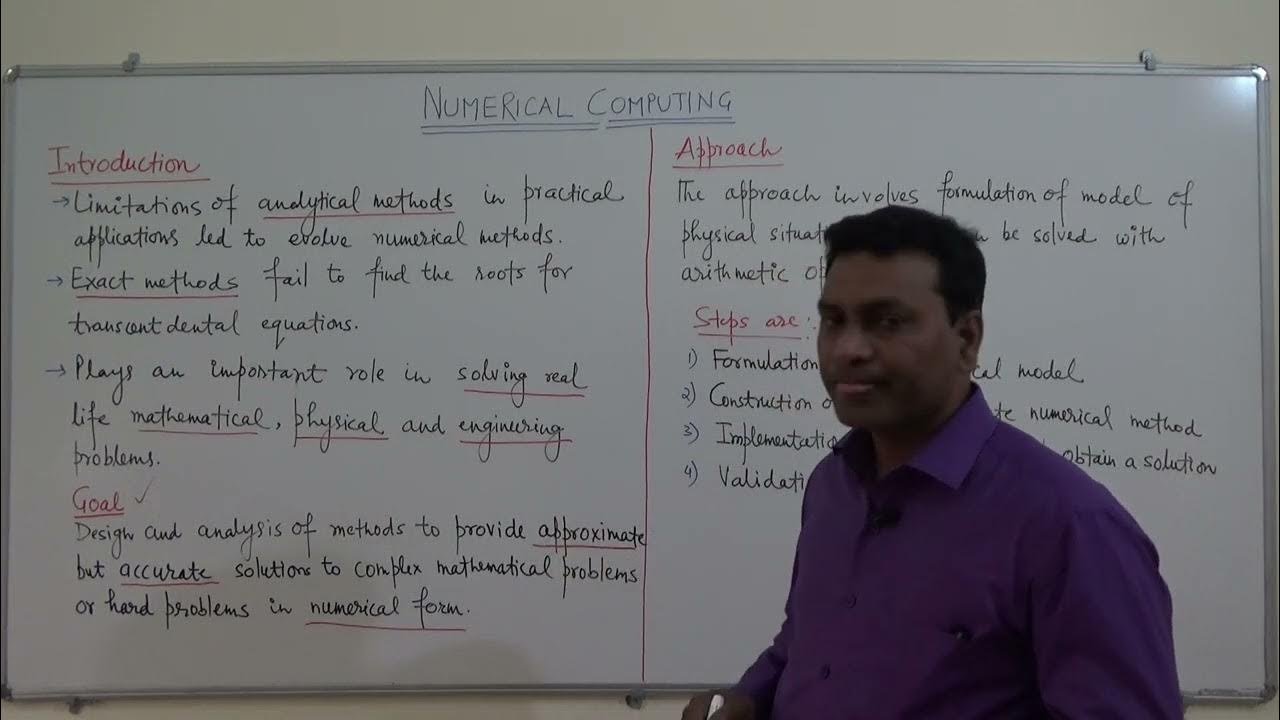 1. Introduction to Numerical Computing | Numerical Computing - YouTube