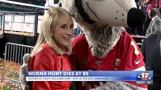Norma Hunt, mother of Chiefs CEO Clark Hunt, dies at 85