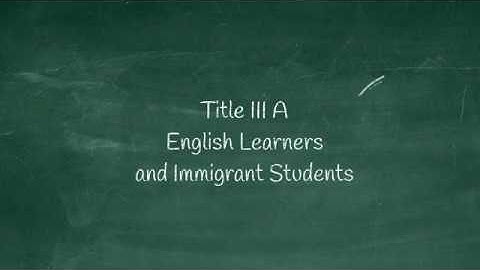 Kenai Peninsula Borough School District - Title III English Learner Video
