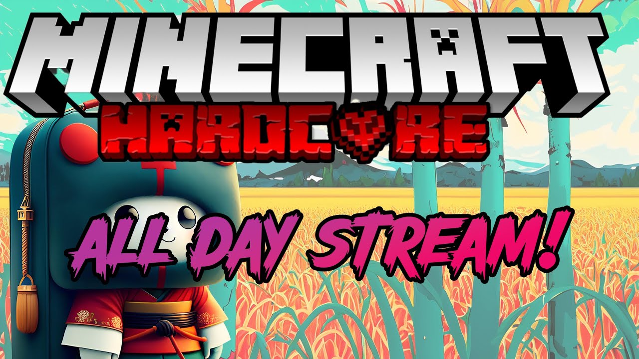 Playing Minecraft Hardcore all day! - YouTube