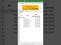 Автоматическая нумерация строк в таблице Excel