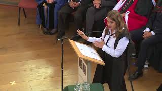 MBA Graduation Speech - Saïd Business School, University of Oxford (Kristina Partsinevelos)