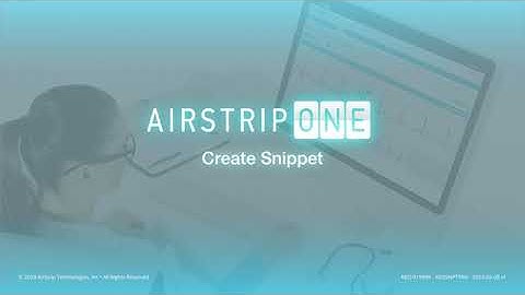 Capture diagnostic-quality ECG strips with AirStrip ONE® Snippets