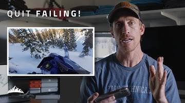 Riding STEEP Backcountry Terrain