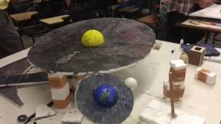 Working Model of Solar System