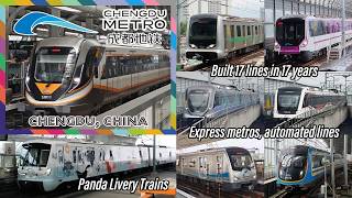 🚇 All 17 lines & tram! China's massive, growing Chengdu Metro (2026 compilation) 成都地鐵 screenshot 2