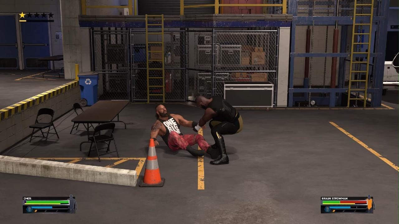 WWE 2K25 Superstar Mode ft Omos Part 18:Backstage Brawl