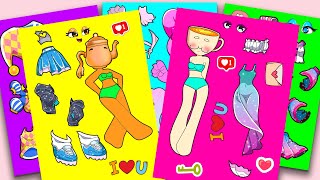 paper Diy Cappuccina X Ta Ta Ta Sahur Who Slays The Royal Diy  Mix  Match  Incredibox Sprunki