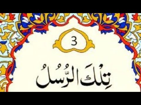 3 Para Read on Live Taha Raza Voice is live! - YouTube