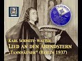 Karl schmittwalter lied an den abendstern from tannhuser 1937