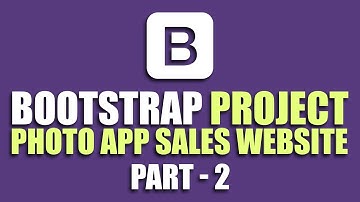 Learn Bootstrap by building project | Navbar & Jumbotron | Part 2