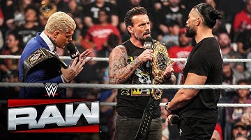 Roman Reigns, Cody Rhodes and CM Punk struggle with WarGames unity: Raw highlights, Nov. 24, 2025