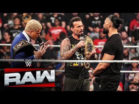 Roman Reigns Cody Rhodes And CM Punk Struggle With WarGames Unity Raw Highlights Nov 24 2025