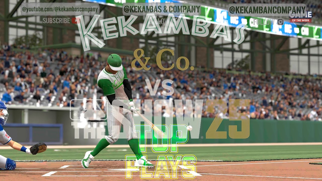 Kekambas and Co. vs The Show 25 | Vs Royals | Game 3 | Franchise | Gameplay | Top Plays