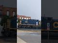 CSX 7596 leads CSX I116 out of North Baltimore ICTF at North Baltimore Ohio #csxtransportation