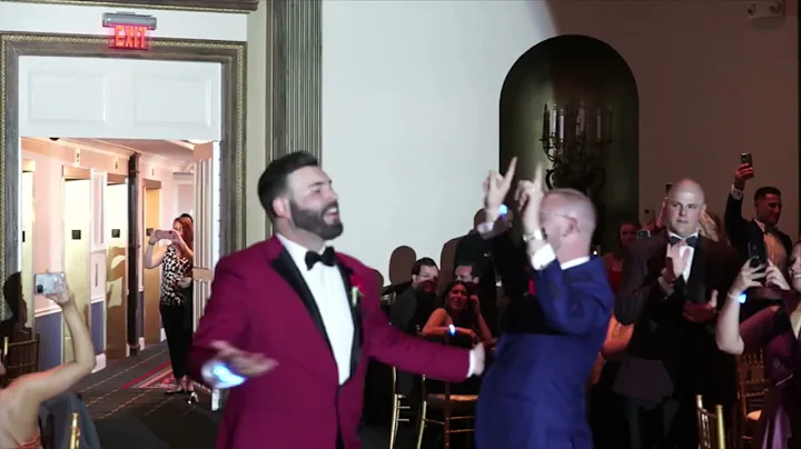 Starnino wedding 9/18/21 The greatest show wedding entrance