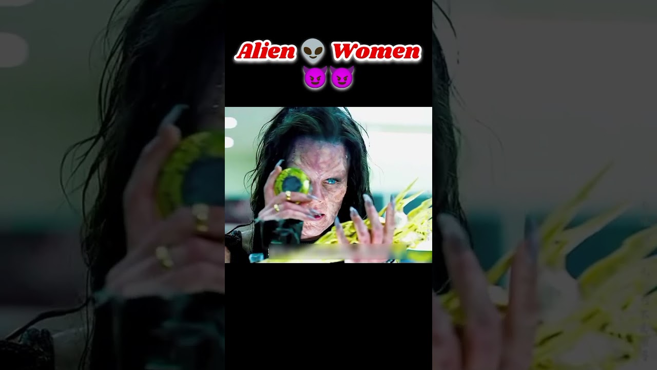 Alien Women 👽👽 #movie #shorts