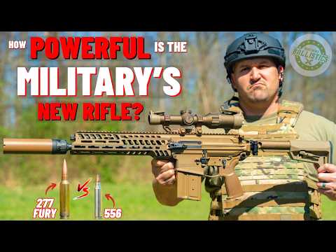 How POWERFUL Is The Military’s NEW Rifle ???