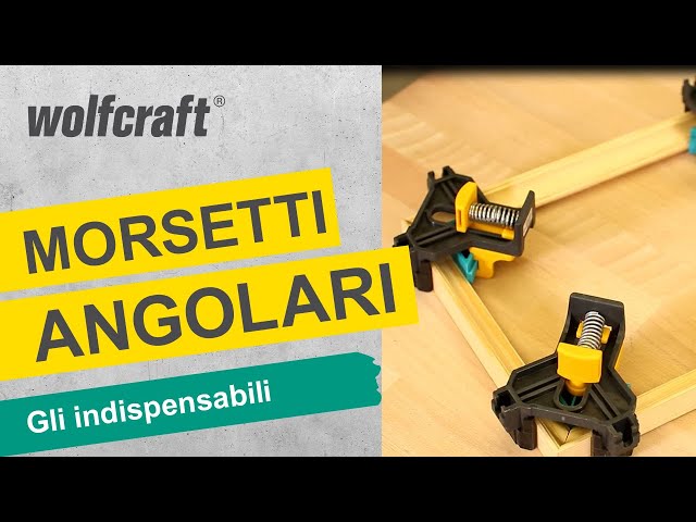 Fissaggi sicuri a 90° con i morsetti angolari