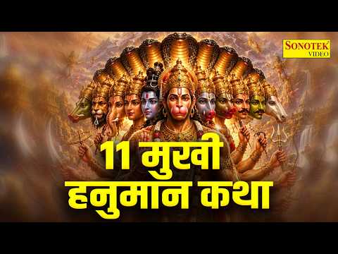 एकादशी मुखी हनुमान कथा | 11 मुखी हनुमान कथा | Ekadash Hanuman Katha | Ds Pal | Hanuman Song