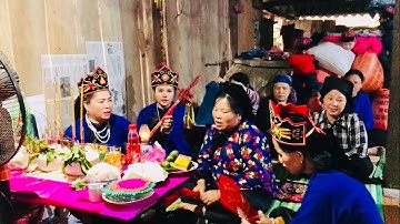 Hát then rất hay, xe, bày lễ lên cửa bếp. Then Lường. Lễ giải hạn. Then Hoa nhận lễ. P4