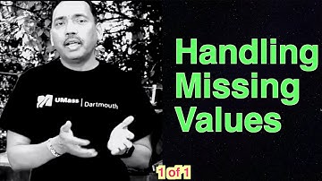 Handling Missing Values using R