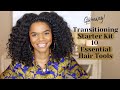 Transitioning Starter Kit: 10 Essential Hair Items for Transitioning and Natural Hair | GIVEAWAY