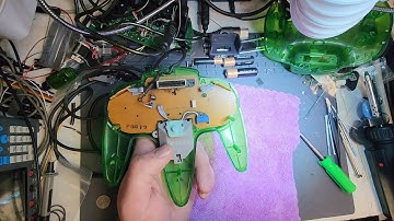 N64 Controller Shell Repair and Cleaning