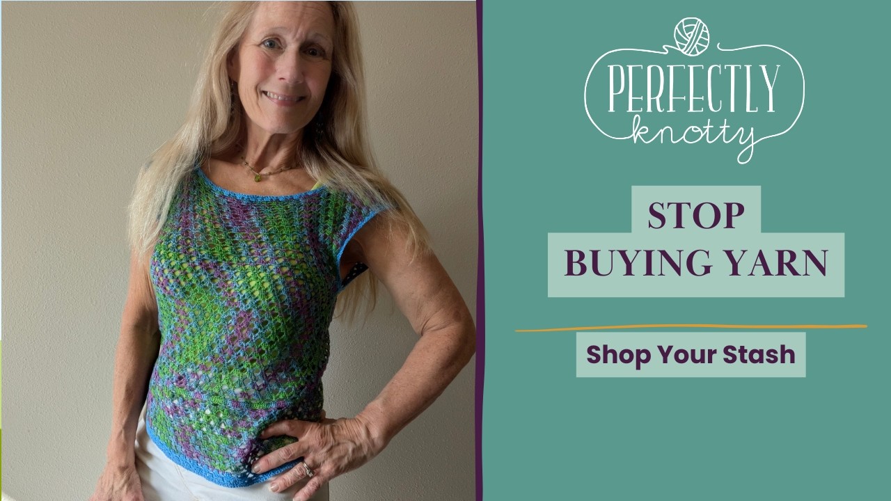Shop Your Stash: Pairing a Vintage Pattern with a Modern Yarn