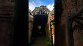 Tree roots &amp; temple ruins #travel #trees #jungle #temple #ruins #cambodia