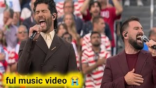 Dan + Shay sing US National Anthem at FIFA World Cup Opening Ceremony 2026 before USA vs Paraguay