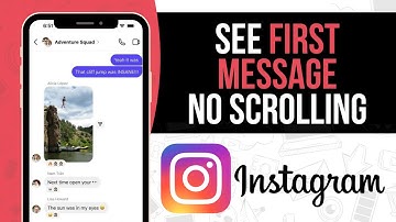 How to See First Instagram Message Without Scrolling | Latest 2025