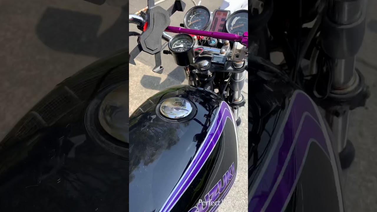 GSX250Eゴキ ゴイスー管にワンオフサイレンサー 吸込み #shorts - YouTube