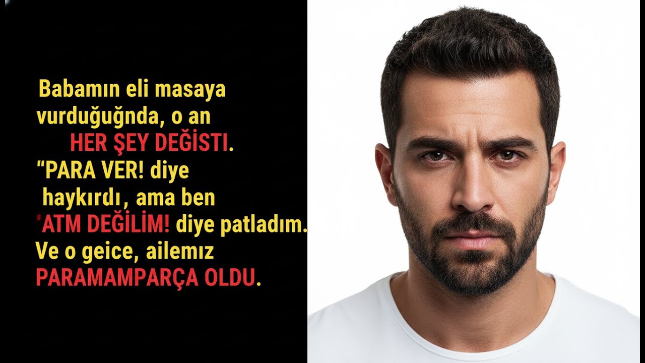 BABAM KIZ KARDEŞİMİN MEZUNİYETİ İÇİN PARA İSTEDİ, ATM DEĞİLİM DEDİM VE KOPTUK