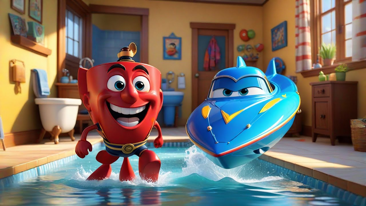 Seven Toy Boats Sail the Tub + More Nursery Rhymes & Kids Songs