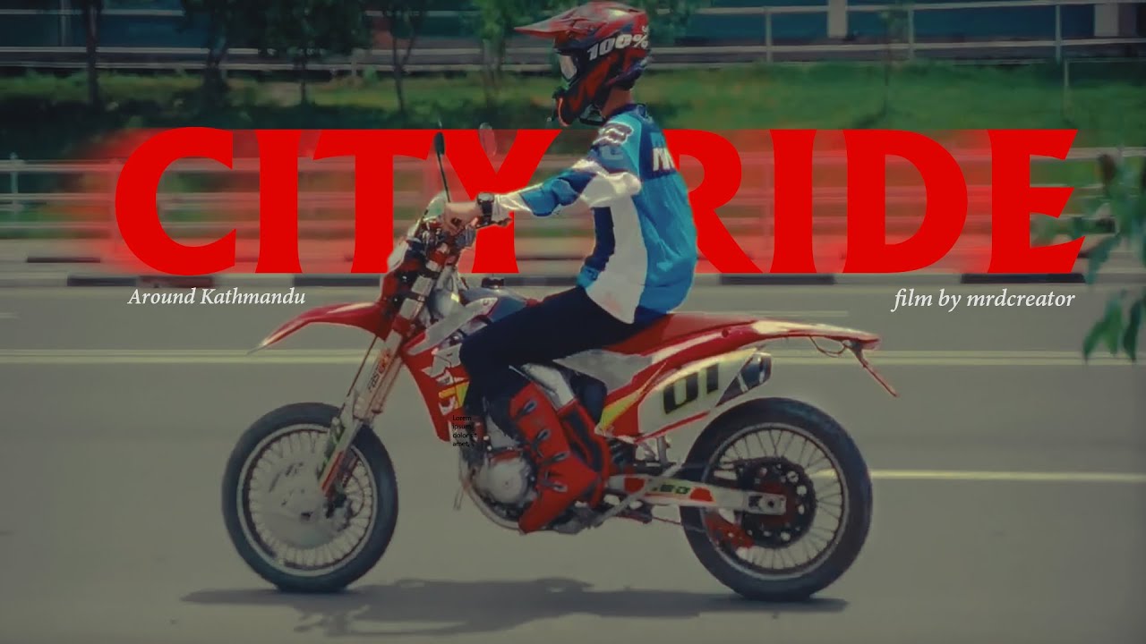 "Two Wheels, One City: A Cinematic Urban Journey"