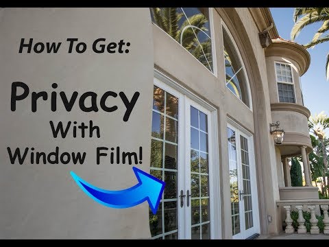 Privacy Window Film! | How It Works | Campbell Window Film