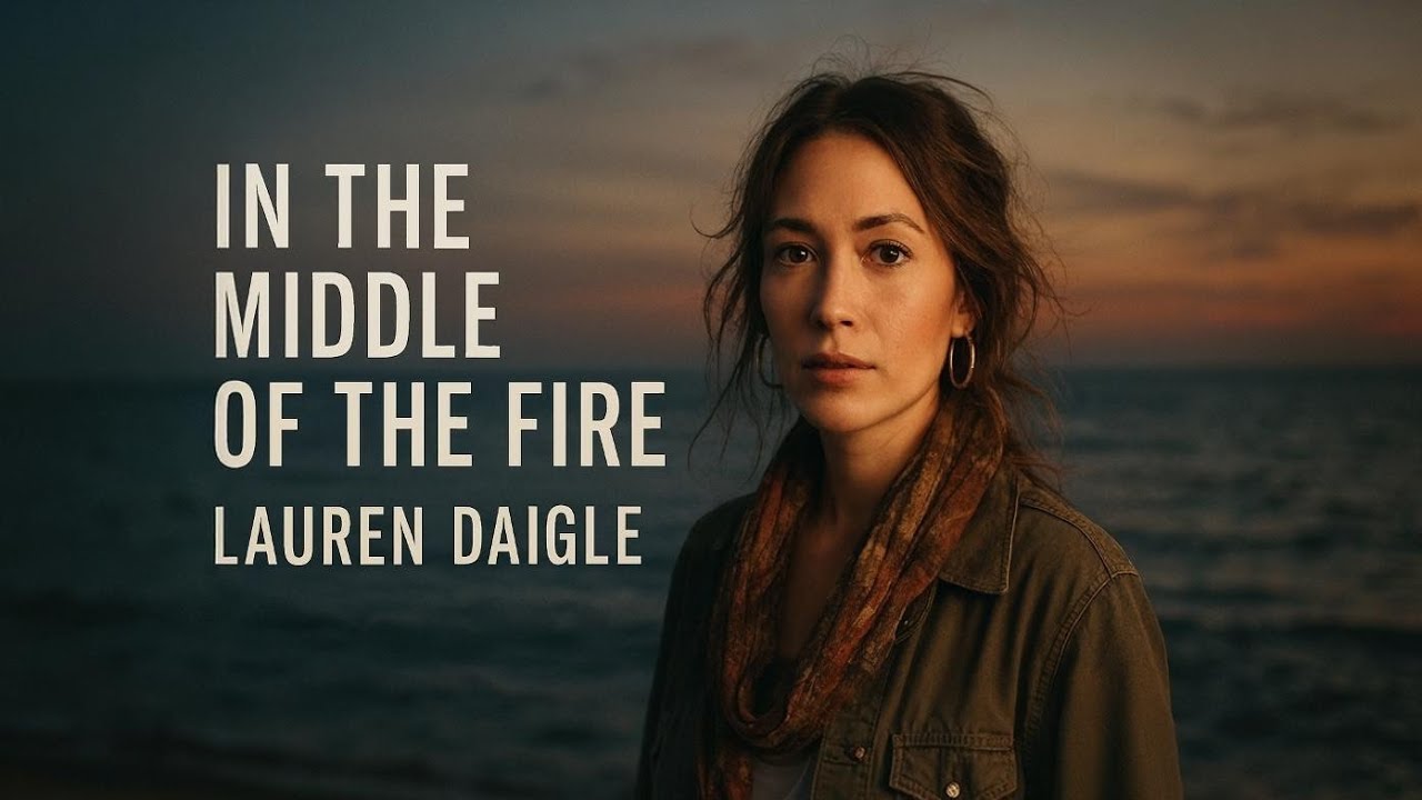 Lauren Daigle In the Middle of the Fire | Official✝️ Lyric video 2025