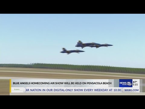 Blue Angels Homecoming Air Show moved to Pensacola Beach