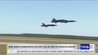 Blue Angels Homecoming Air Show moved to Pensacola Beach
