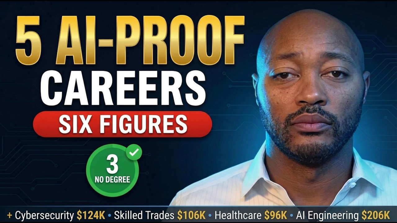 5 профессий, устойчивых к воздействию ИИ и приносящих шестизначный доход (3 из них не требуют выс...