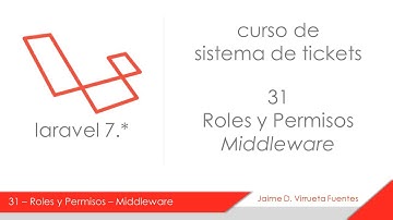 31 Middlewares de Laravel-Permission, Curso Tickets Laravel 7