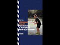 Forehand volley  open stance movement